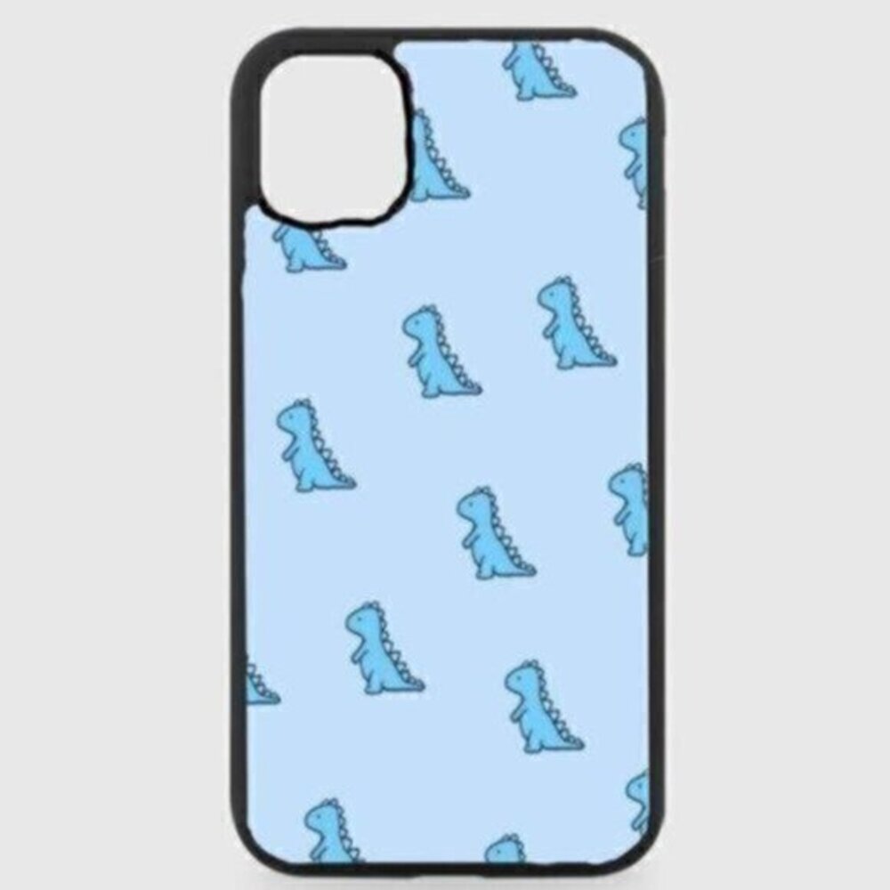 BLUE Dino Phone Case